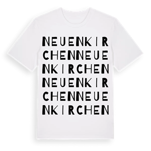 Neuenkirchen ordlek t-shirt – ekologisk bomull t-shirt från Pinshirt