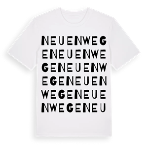 Neuenwege ordlek t-shirt – ekologisk bomull t-shirt från Pinshirt