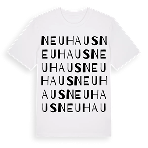 Neuhaus ordlek t-shirt – ekologisk bomull t-shirt från Pinshirt