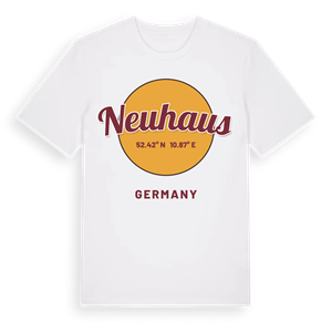 Neuhaus cirkel t-shirt – ekologisk bomull t-shirt från Pinshirt