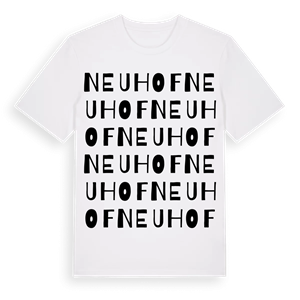 Neuhof ordlek t-shirt – ekologisk bomull t-shirt från Pinshirt