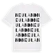 Neuland ordlek t-shirt