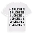 Neulehe ordlek t-shirt