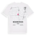Niedernstöcken karta t-shirt