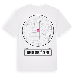 Niedernstöcken t-shirt – ekologisk bomull t-shirt från Pinshirt