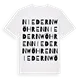 Niedernwöhren ordlek t-shirt