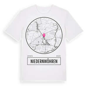 Niedernwöhren t-shirt – ekologisk bomull t-shirt från Pinshirt