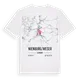 Nienburg/Weser karta t-shirt