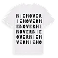 Nienover ordlek t-shirt
