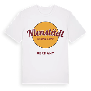 Nienstädt cirkel t-shirt – ekologisk bomull t-shirt från Pinshirt