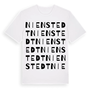Nienstedt ordlek t-shirt – ekologisk bomull t-shirt från Pinshirt