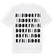 Nindorf ordlek t-shirt