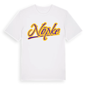 Nöpke baseball t-shirt – ekologisk bomull t-shirt från Pinshirt