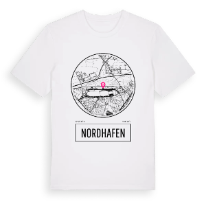Nordhafen t-shirt – ekologisk bomull t-shirt från Pinshirt