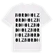 Nordholz ordlek t-shirt