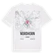 Nordhorn karta t-shirt