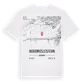 Nordmoslesfehn karta t-shirt