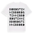 Nordstemmen ordlek t-shirt