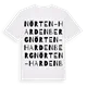 Nörten-Hardenberg ordlek t-shirt