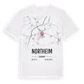 Northeim karta t-shirt