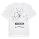 Northeim karta t-shirt