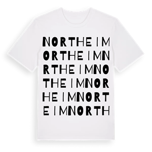 Northeim ordlek t-shirt – ekologisk bomull t-shirt från Pinshirt