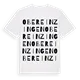 Obereinzingen ordlek t-shirt