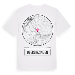 Obereinzingen t-shirt – ekologisk bomull t-shirt från Pinshirt