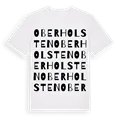 Oberholsten ordlek t-shirt