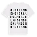 Oberlangen ordlek t-shirt