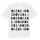 Oberlangen ordlek t-shirt