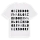 Oberndorfmark ordlek t-shirt