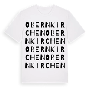 Obernkirchen ordlek t-shirt – ekologisk bomull t-shirt från Pinshirt