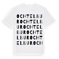 Ochtelbur ordlek t-shirt