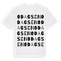 Odagsen ordlek t-shirt