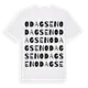 Odagsen ordlek t-shirt