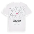 Odisheim karta t-shirt