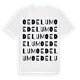 Oedelum ordlek t-shirt