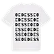 Oedesse ordlek t-shirt