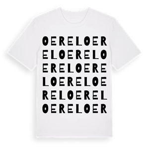 Oerel ordlek t-shirt – ekologisk bomull t-shirt från Pinshirt