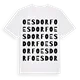 Oesdorf ordlek t-shirt