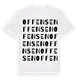 Offensen ordlek t-shirt