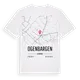 Ogenbargen karta t-shirt