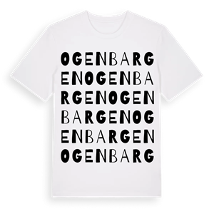 Ogenbargen ordlek t-shirt – ekologisk bomull t-shirt från Pinshirt