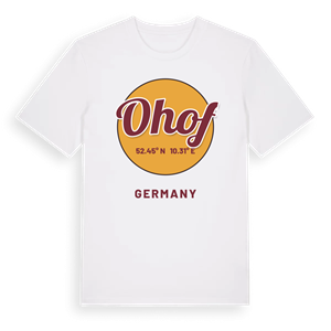Ohof cirkel t-shirt – ekologisk bomull t-shirt från Pinshirt