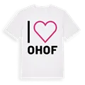 Jag älskar Ohof t-shirt stort tryck