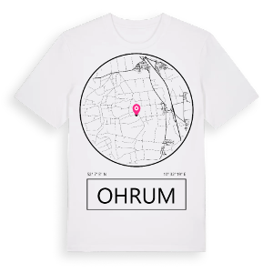 Ohrum t-shirt – ekologisk bomull t-shirt från Pinshirt