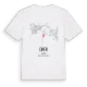 Oker karta t-shirt
