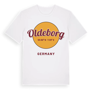 Oldeborg cirkel t-shirt – ekologisk bomull t-shirt från Pinshirt