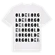 Oldeborg ordlek t-shirt